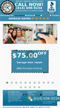 Mobile Screenshot of apexgaragedoor.com